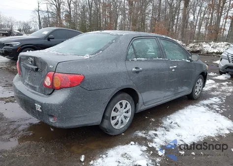 2010 Toyota Corolla Le из США, поврежденный, VIN 2T1BU4EEXAC468835